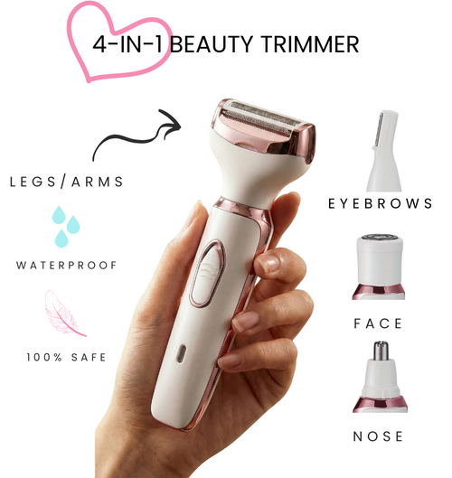 4-in-1 Beauty Trimmer for Smooth Skin