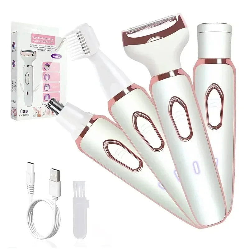 4-in-1 Beauty Trimmer for Smooth Skin
