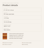 Natural Wood Grain Floor Tile